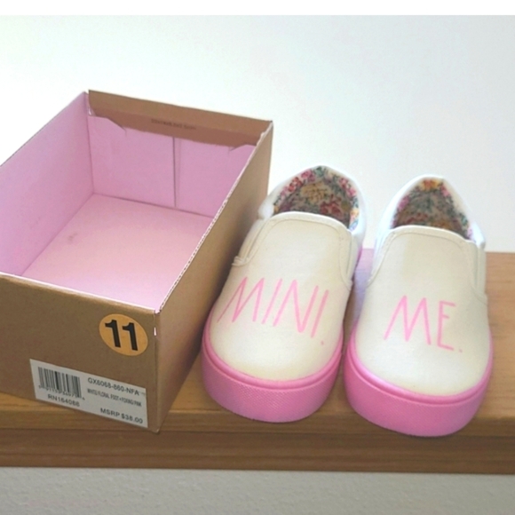 Rae Dunn "Mini Me" Sneakers - Picture 3 of 9